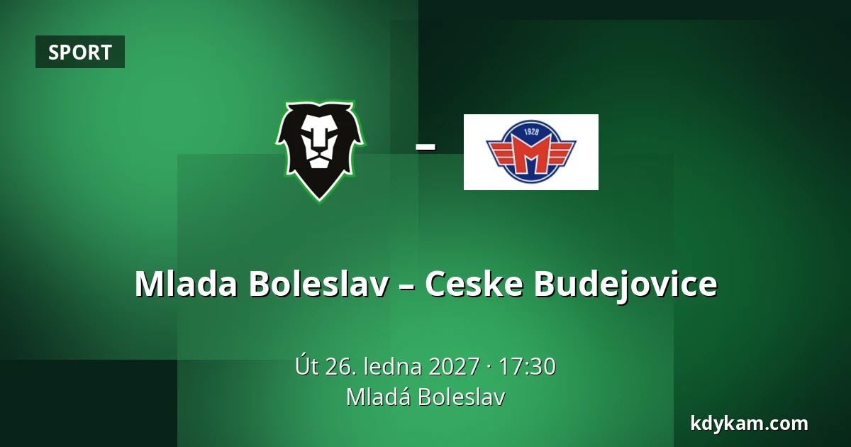 Mlada Boleslav – Ceske Budejovice — Mladá Boleslav