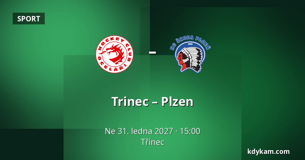 Trinec – Plzen — Třinec