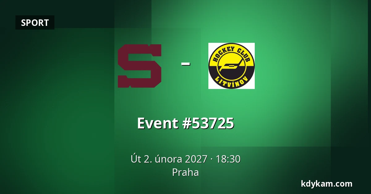 Sparta Prague – Litvinov — Praha