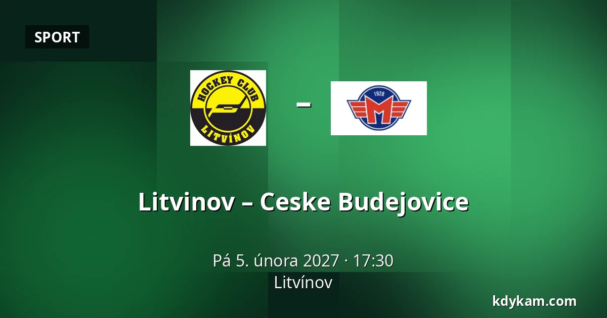 Litvinov – Ceske Budejovice — Litvínov