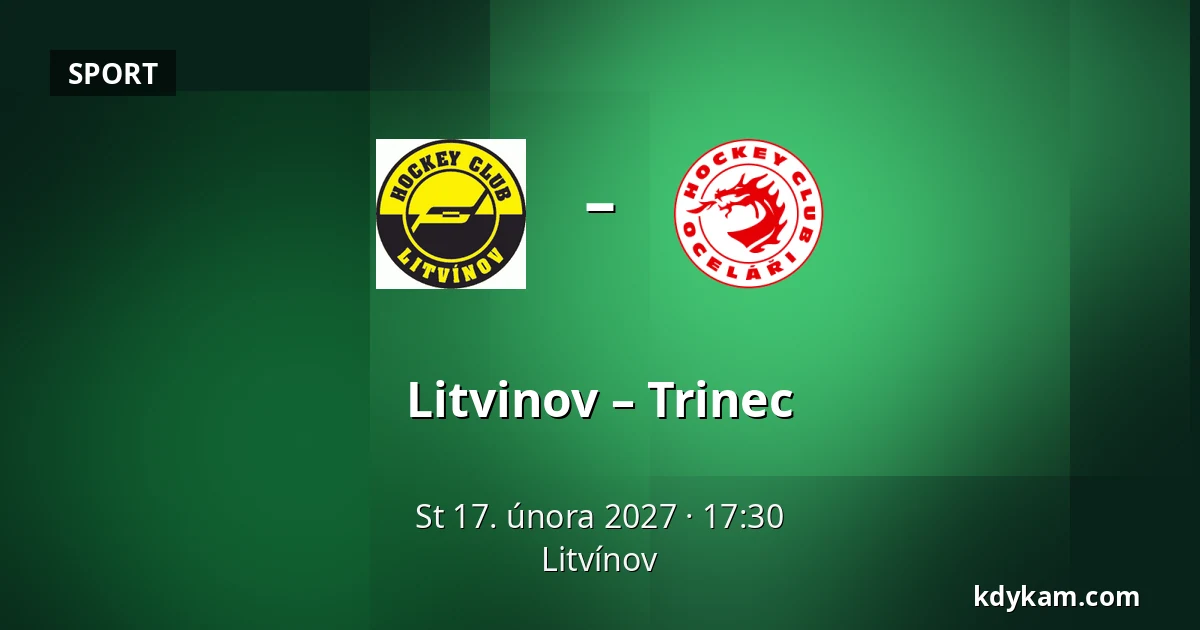 Litvinov – Trinec — Litvínov