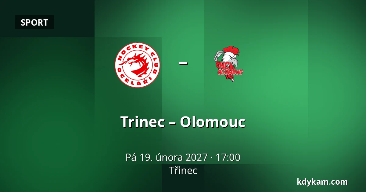 Trinec – Olomouc — Třinec