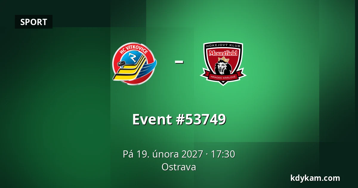 Vitkovice – Mountfield HK — Ostrava