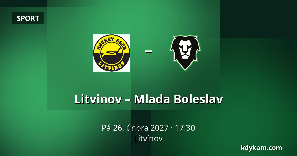 Litvinov – Mlada Boleslav — Litvínov
