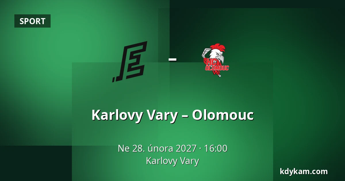 Karlovy Vary – Olomouc — Karlovy Vary