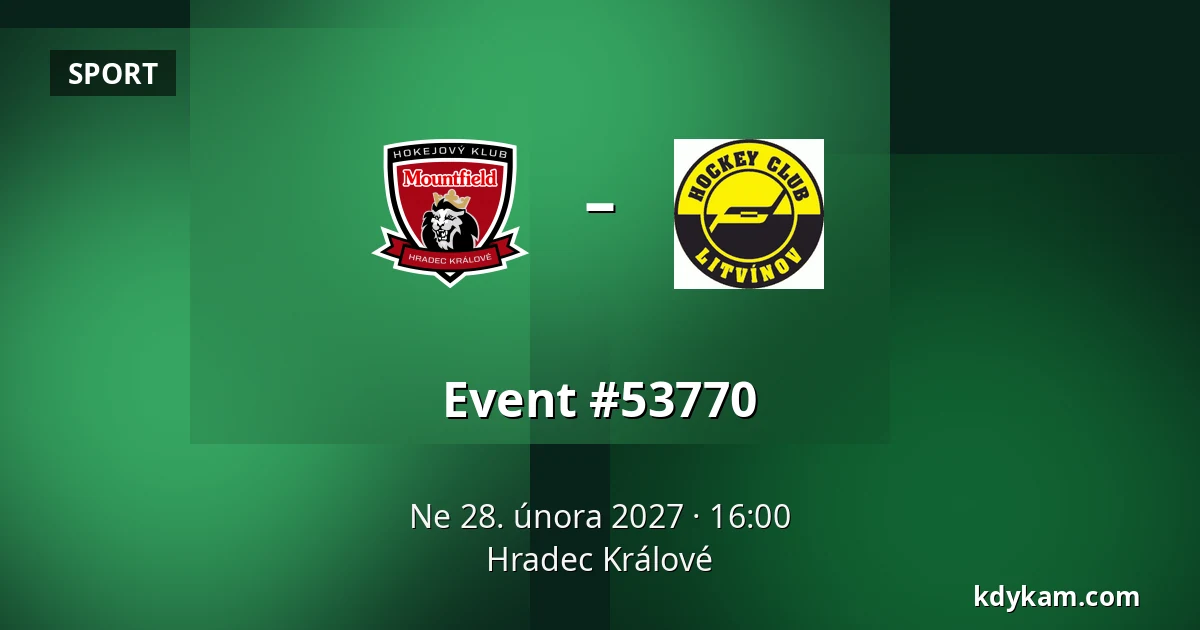 Mountfield HK – Litvinov — Hradec Králové