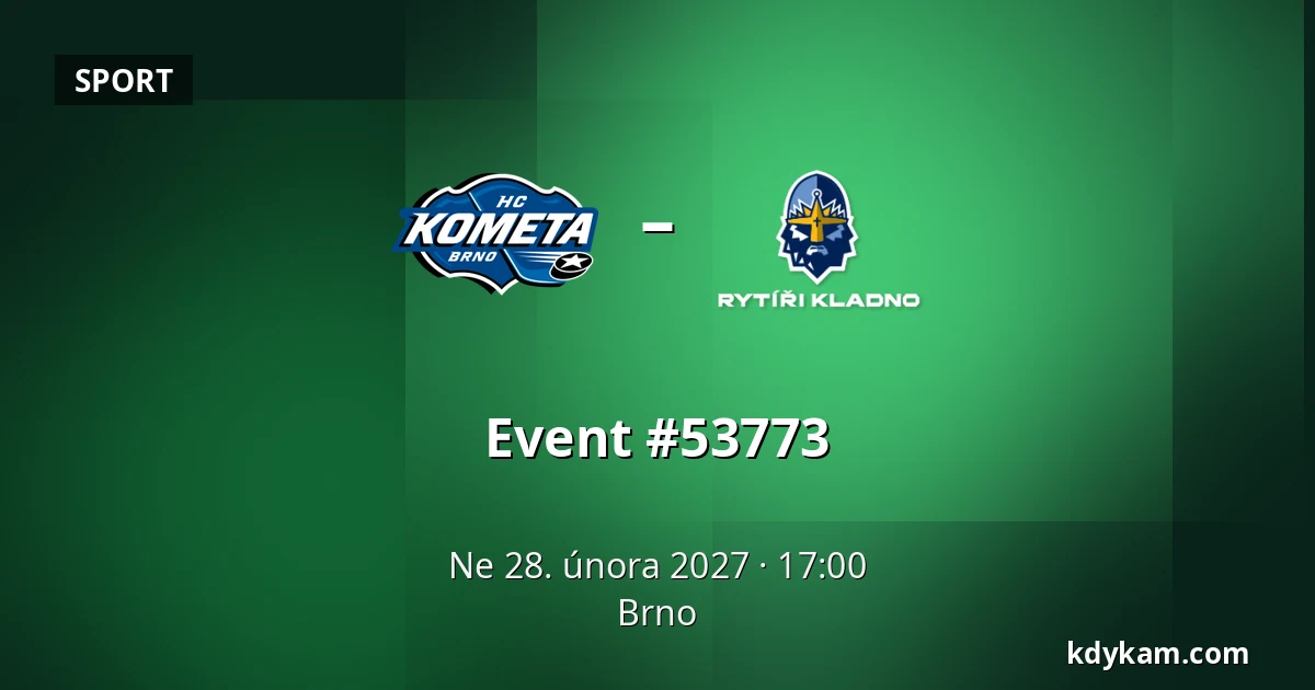 Kometa Brno – Kladno — Brno