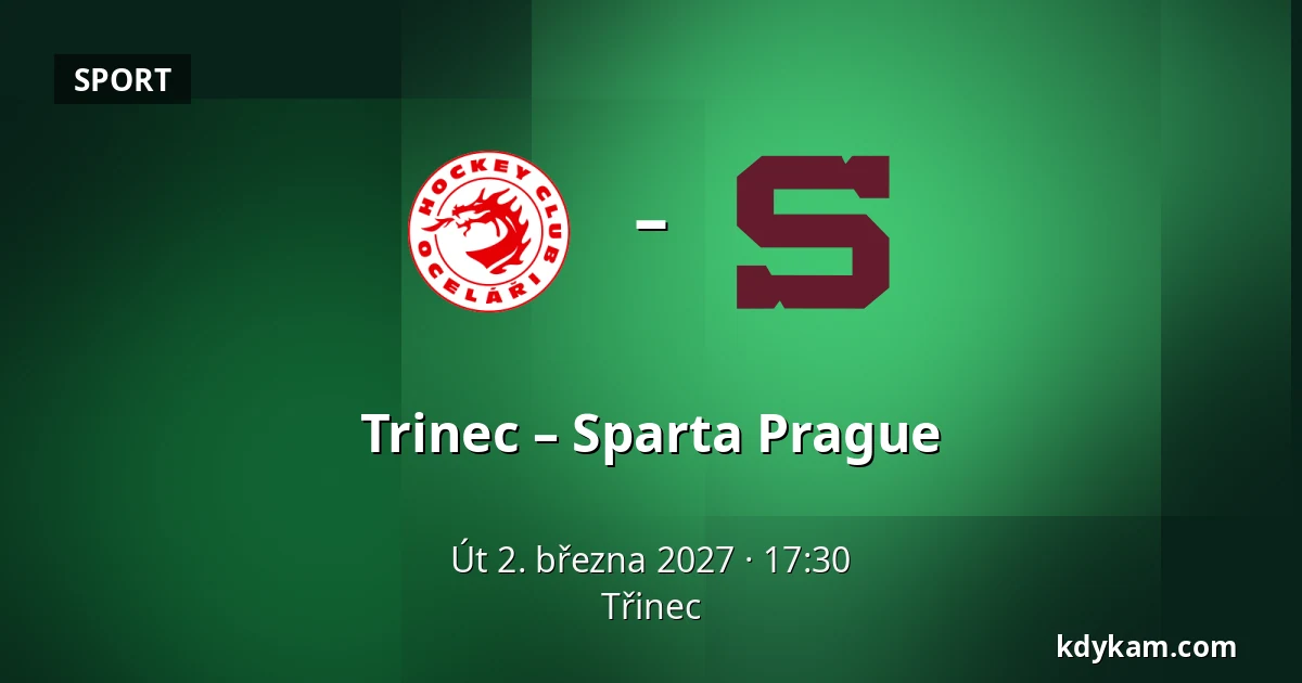 Trinec – Sparta Prague — Třinec