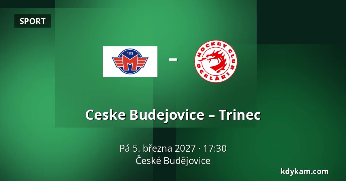 Ceske Budejovice – Trinec — České Budějovice
