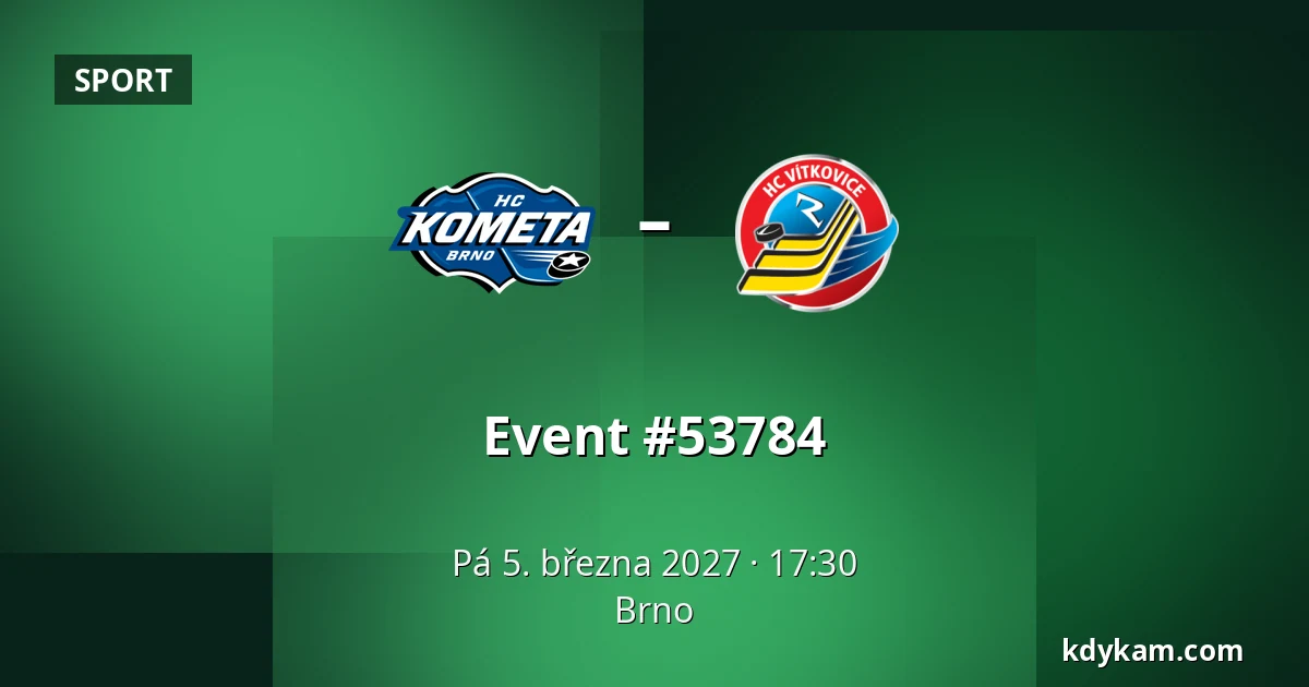 Kometa Brno – Vitkovice — Brno