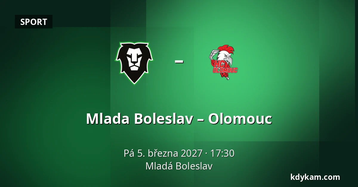 Mlada Boleslav – Olomouc — Mladá Boleslav