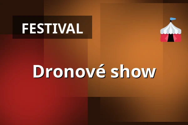 Dronové show — Karlovy Vary