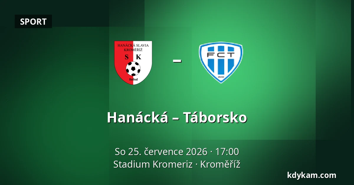 Hanácká – Táborsko — Stadium Kromeriz, Kroměříž