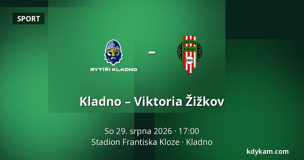 Kladno – Viktoria Žižkov — Stadion Frantiska Kloze, Kladno