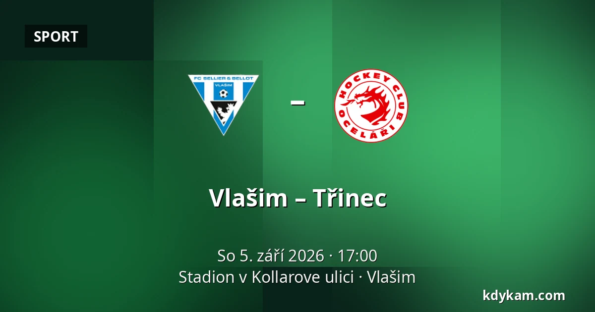 Vlašim – Třinec — Stadion v Kollarove ulici, Vlašim