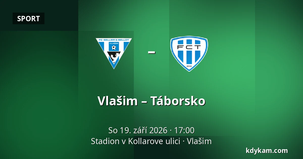Vlašim – Táborsko — Stadion v Kollarove ulici, Vlašim