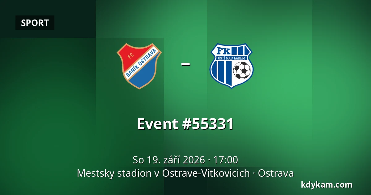 Baník Ostrava II – Ústí nad Labem — Mestsky stadion v Ostrave-Vitkovicich, Ostrava