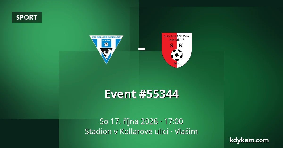 Vlašim – Hanácká — Stadion v Kollarove ulici, Vlašim