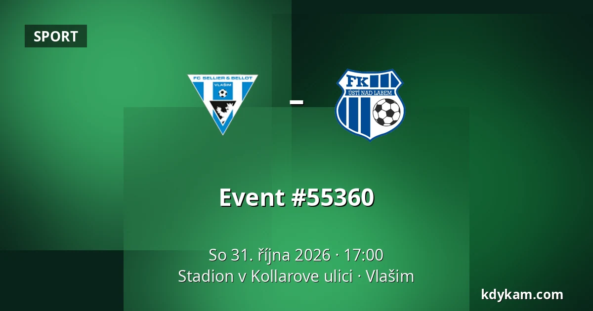 Vlašim – Ústí nad Labem — Stadion v Kollarove ulici, Vlašim
