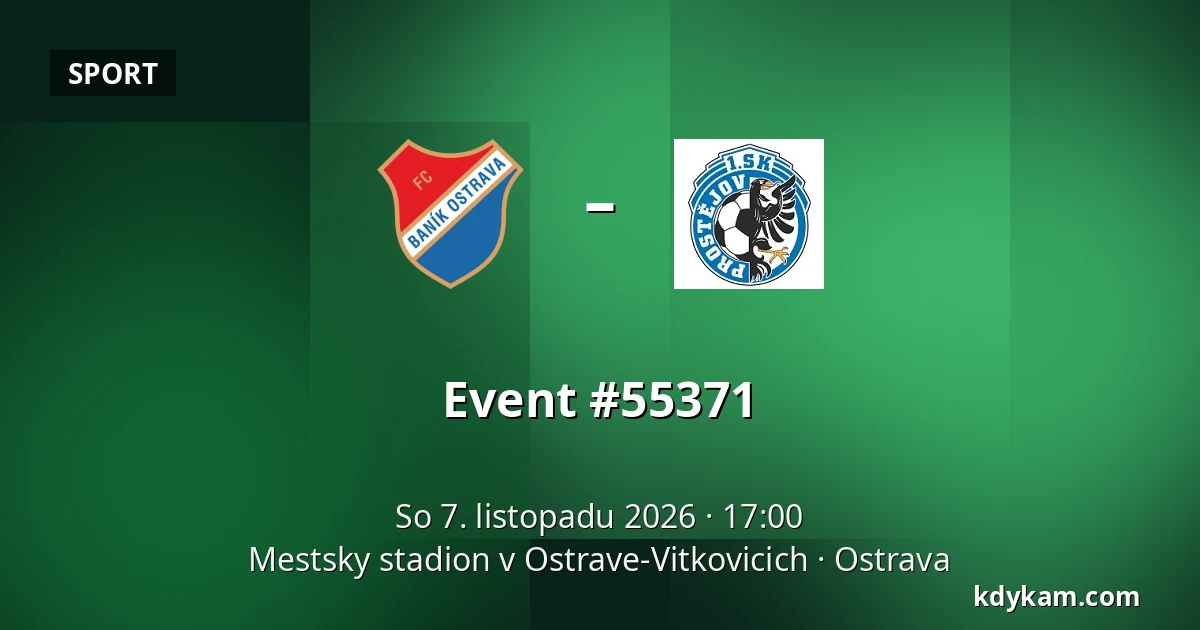 Baník Ostrava II – Prostějov — Mestsky stadion v Ostrave-Vitkovicich, Ostrava