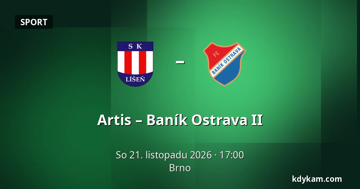 Artis – Baník Ostrava II — Town Stadium Karvina, Karviná