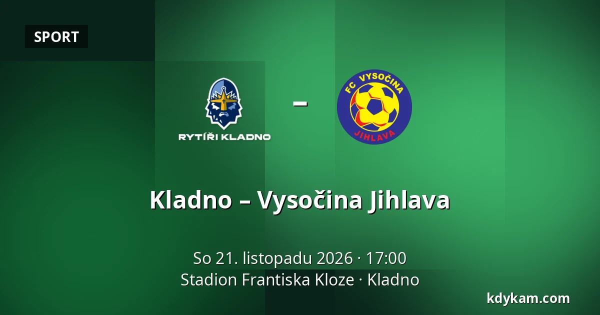 Kladno – Vysočina Jihlava — Stadion Frantiska Kloze, Kladno