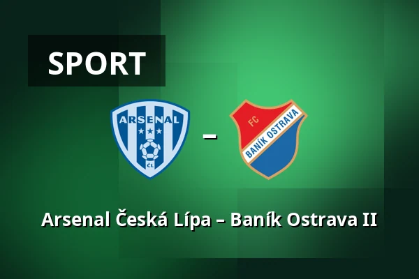 Arsenal Česká Lípa – Baník Ostrava II — Novy Bor Football Stadium, Praha