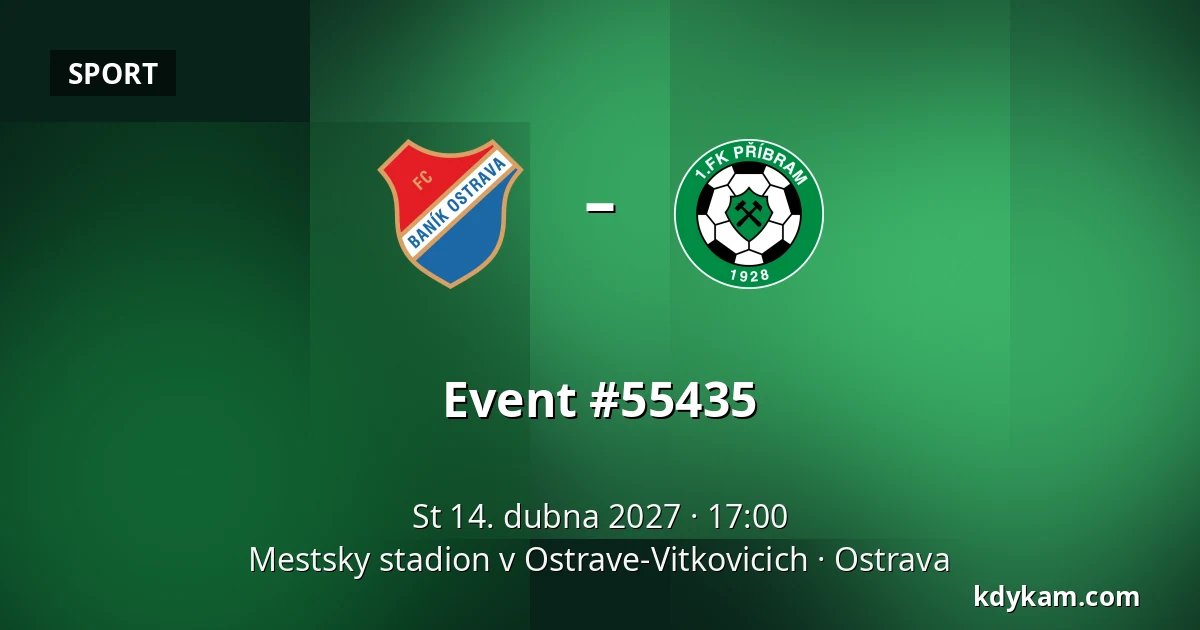 Baník Ostrava II – Příbram — Mestsky stadion v Ostrave-Vitkovicich, Ostrava