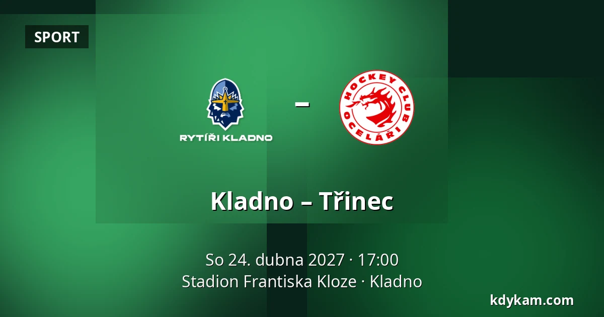 Kladno – Třinec — Stadion Frantiska Kloze, Kladno