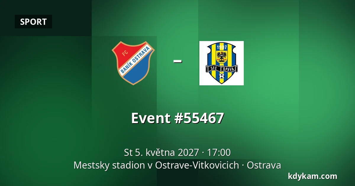 Baník Ostrava II – Opava — Mestsky stadion v Ostrave-Vitkovicich, Ostrava