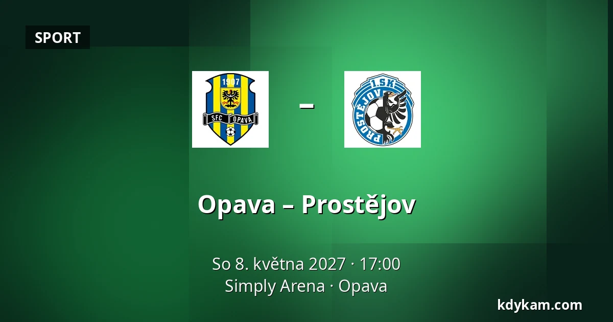 Opava – Prostějov — Simply Arena, Opava