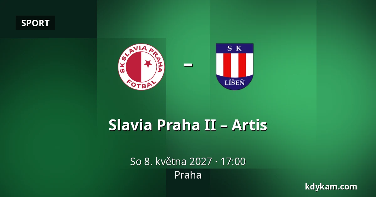 Slavia Praha II – Artis — Praha