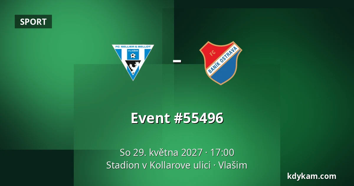Vlašim – Baník Ostrava II — Stadion v Kollarove ulici, Vlašim