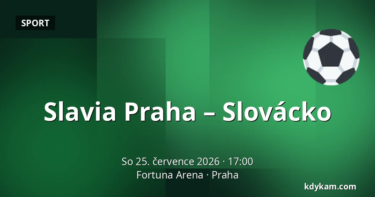 Slavia Praha – Slovácko — Fortuna Arena, Praha