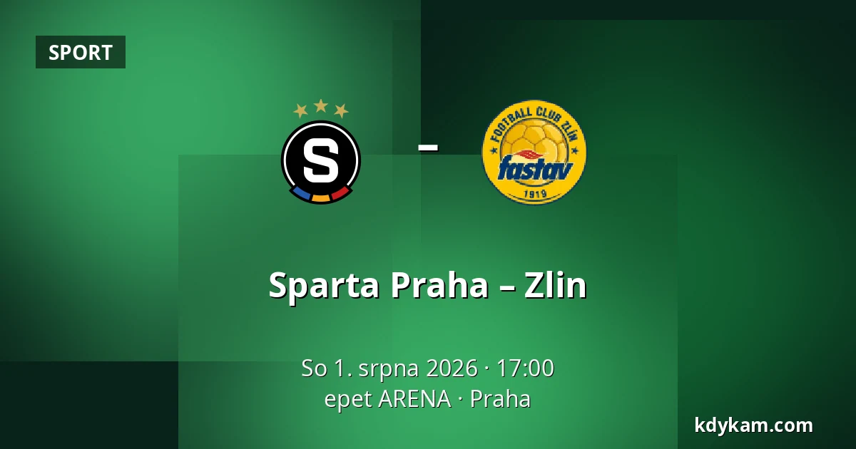 Sparta Praha – Zlin — epet ARENA, Praha