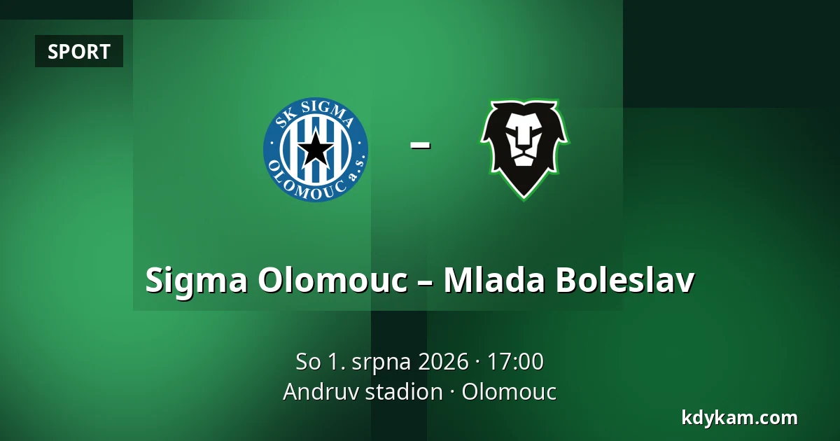 Sigma Olomouc – Mlada Boleslav — Andruv stadion, Olomouc
