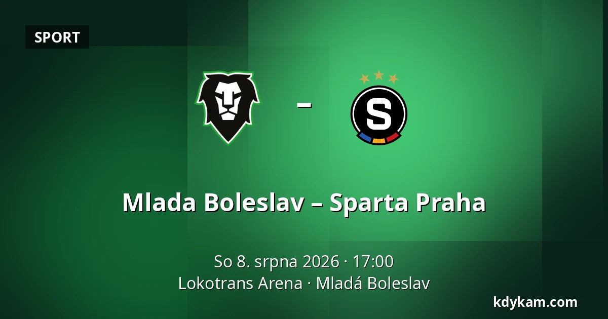 Mlada Boleslav – Sparta Praha — Lokotrans Arena, Mladá Boleslav