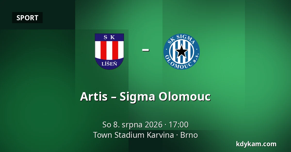 Artis – Sigma Olomouc — Town Stadium Karvina, Brno
