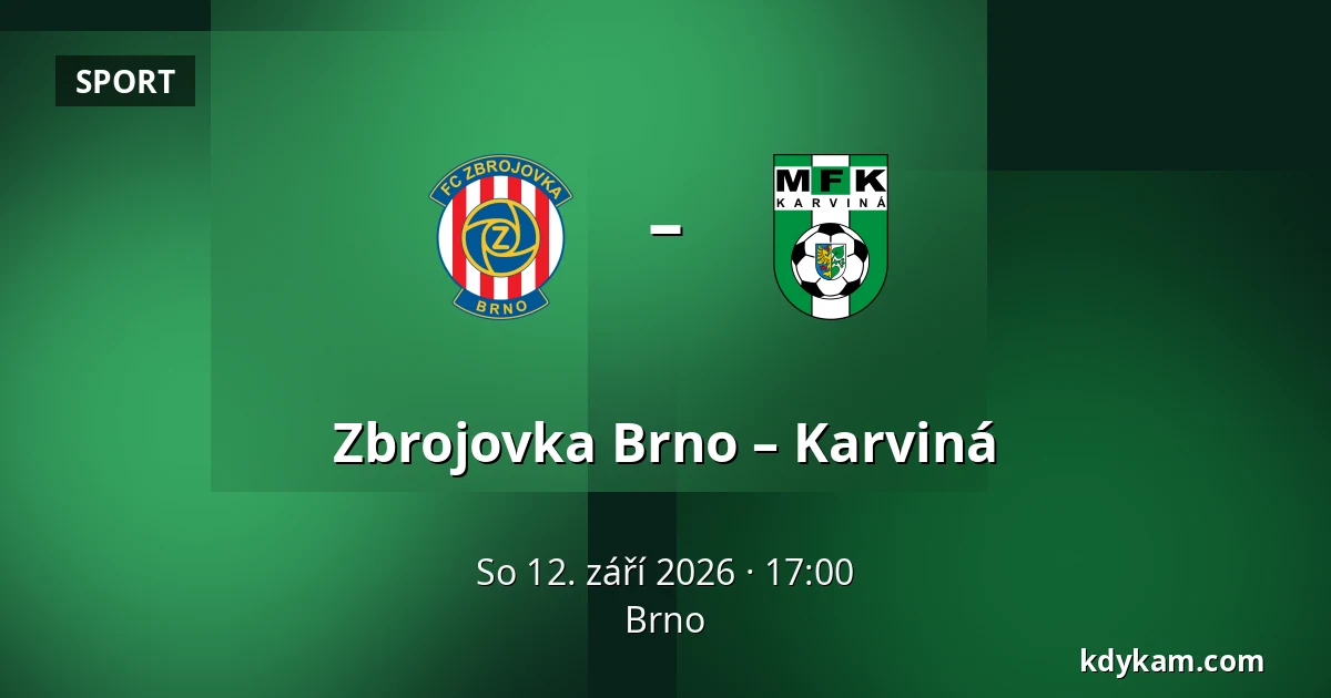 Zbrojovka Brno – Karviná — Brno