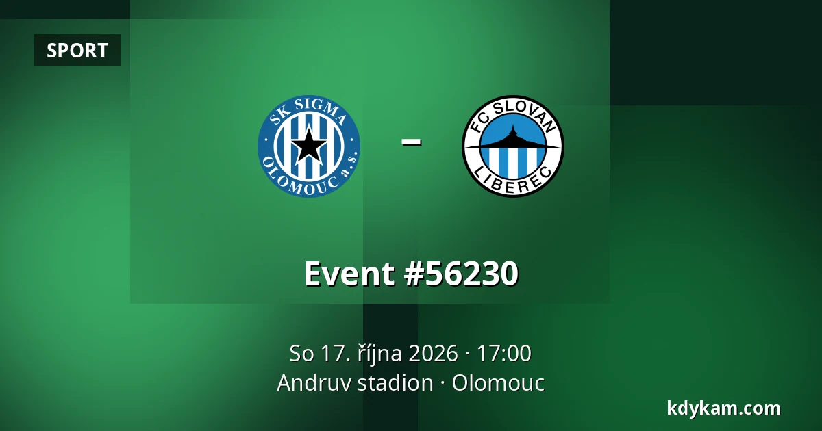 Sigma Olomouc – Slovan Liberec — Andruv stadion, Olomouc