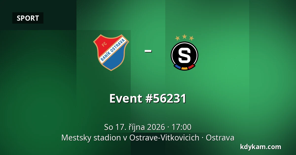 Baník Ostrava – Sparta Praha — Mestsky stadion v Ostrave-Vitkovicich, Ostrava