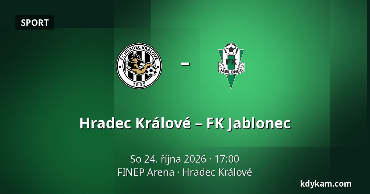 Hradec Králové – FK Jablonec — FINEP Arena, Hradec Králové