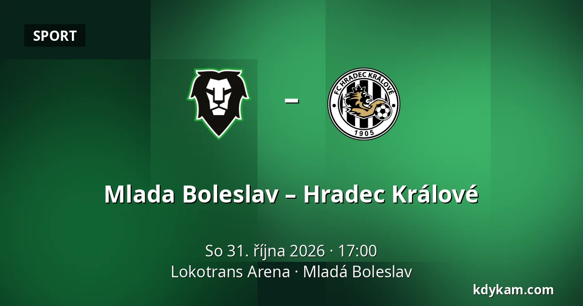 Mlada Boleslav – Hradec Králové — Lokotrans Arena, Mladá Boleslav