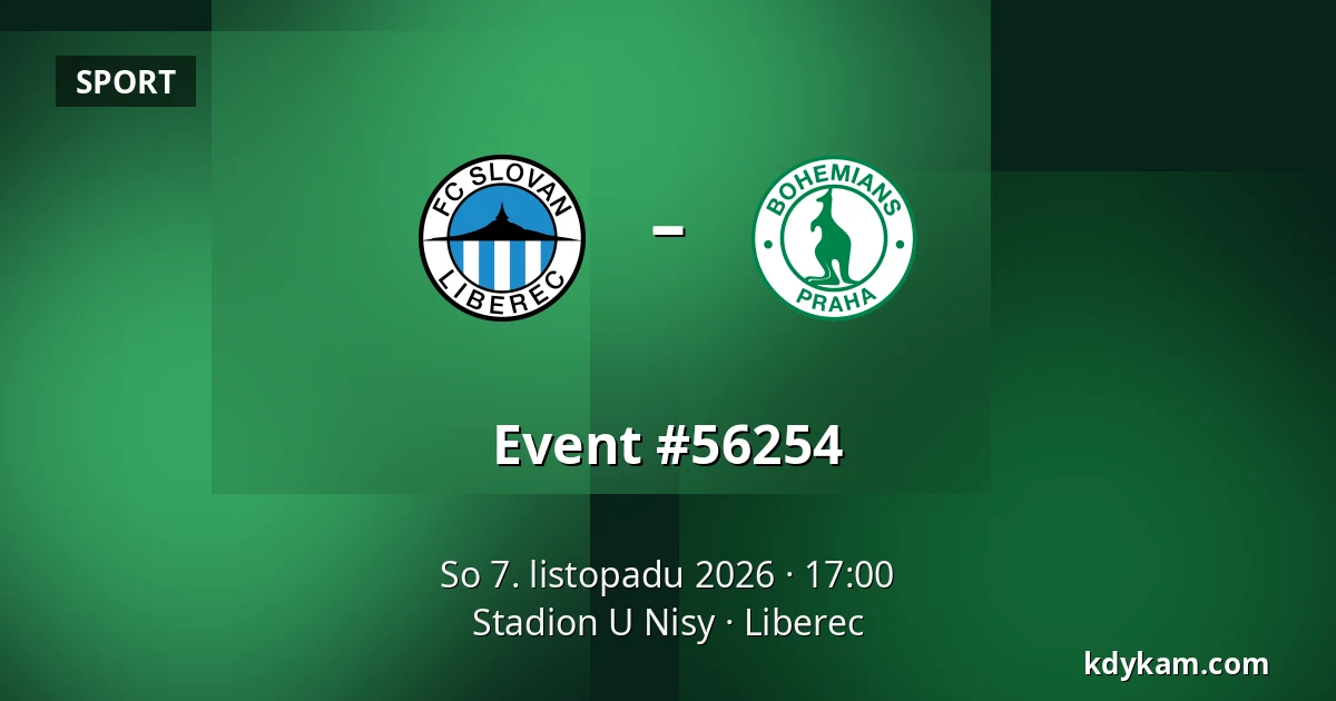 Slovan Liberec – Bohemians 1905 — Stadion U Nisy, Liberec