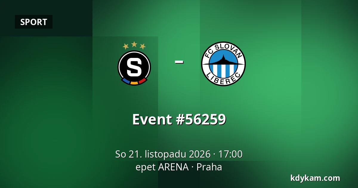 Sparta Praha – Slovan Liberec — epet ARENA, Praha