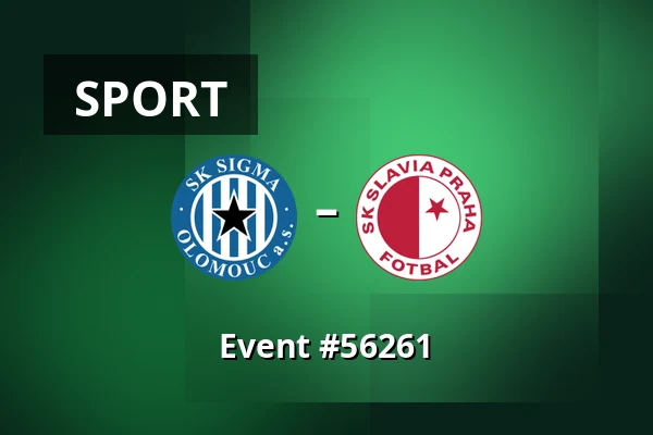 Sigma Olomouc – Slavia Praha — Andruv stadion, Olomouc