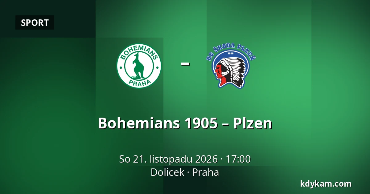 Bohemians 1905 – Plzen — Dolicek, Praha