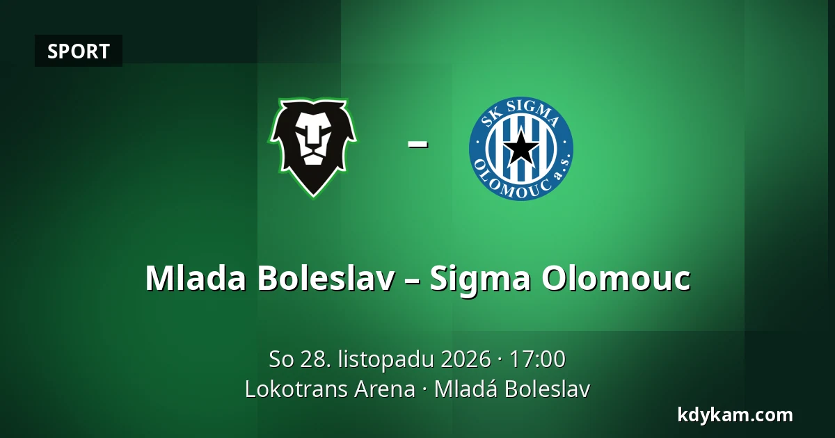 Mlada Boleslav – Sigma Olomouc — Lokotrans Arena, Mladá Boleslav