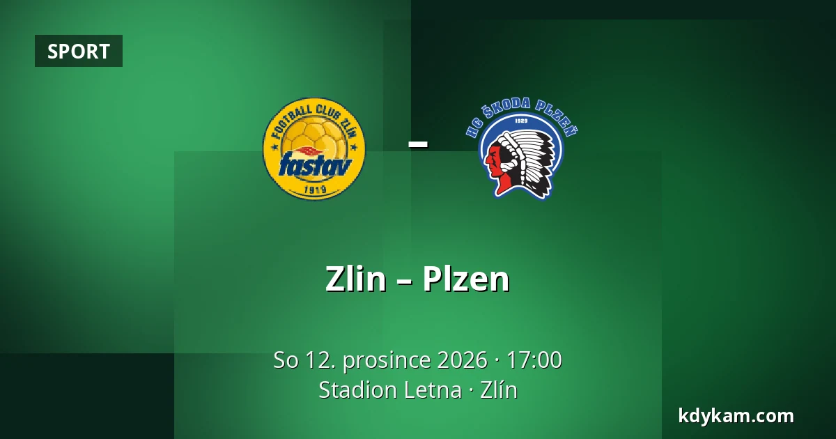 Zlin – Plzen — Stadion Letna, Zlín