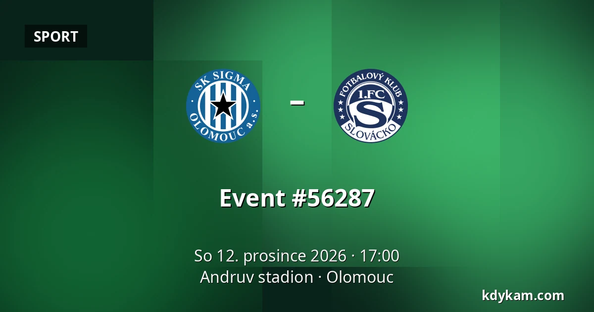 Sigma Olomouc – Slovácko — Andruv stadion, Olomouc